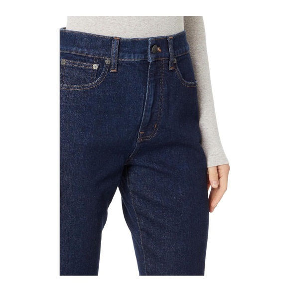 Madewell '90s STRAIGHT Dark Blue Straight Leg Jeans size 27 - Picture 4 of 12